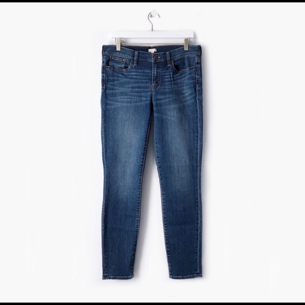 J. Crew Medium Miller Wash Skinny Jean